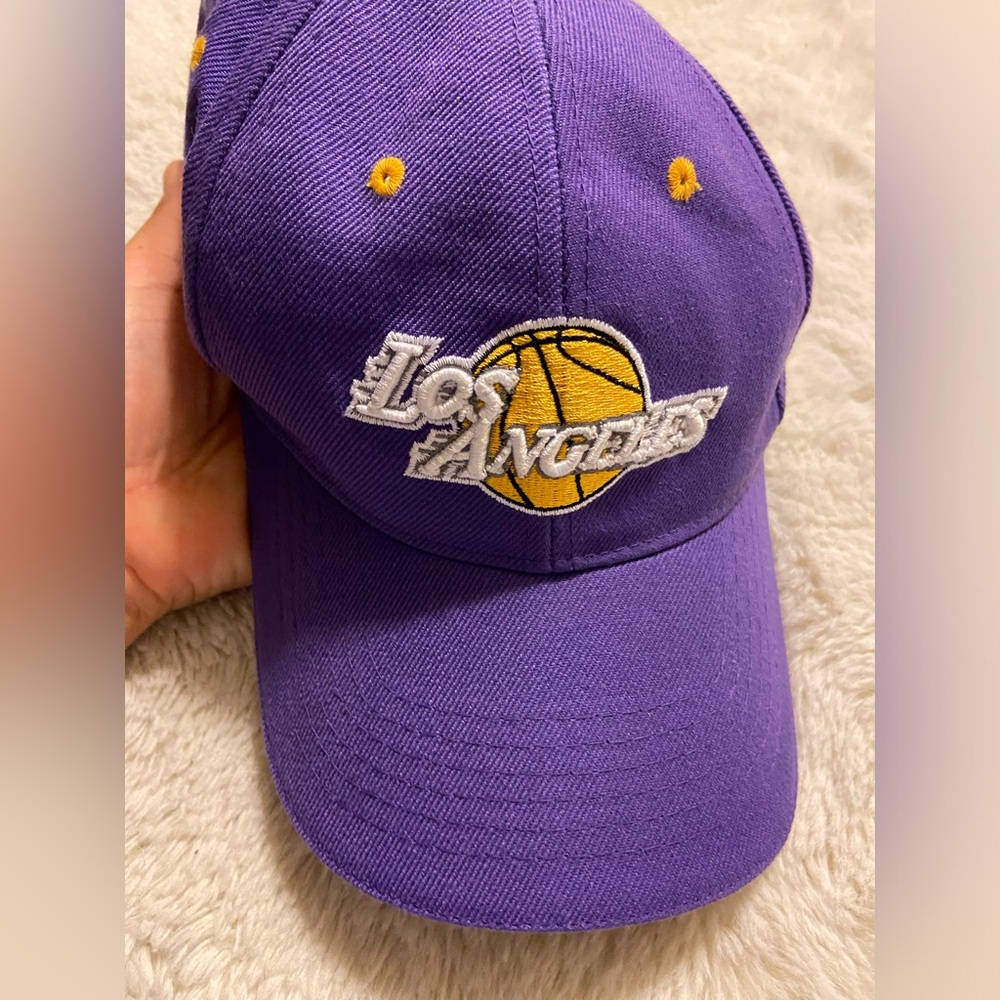 Los Angeles velcro purple unisex hat